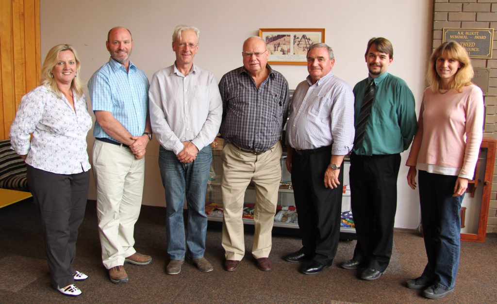 The new-look Tweed Shire Council team.